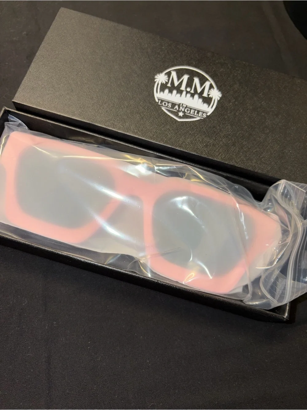 M.M in Los Angeles Pink Glasses Women's Sunglasses